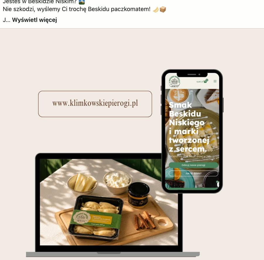 Domowe danie obiadowe Klimkowskich Smaków